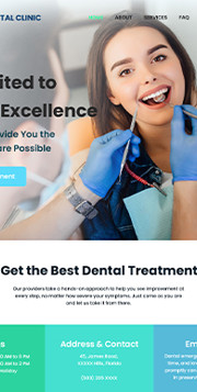 More Dentistry Website Templates